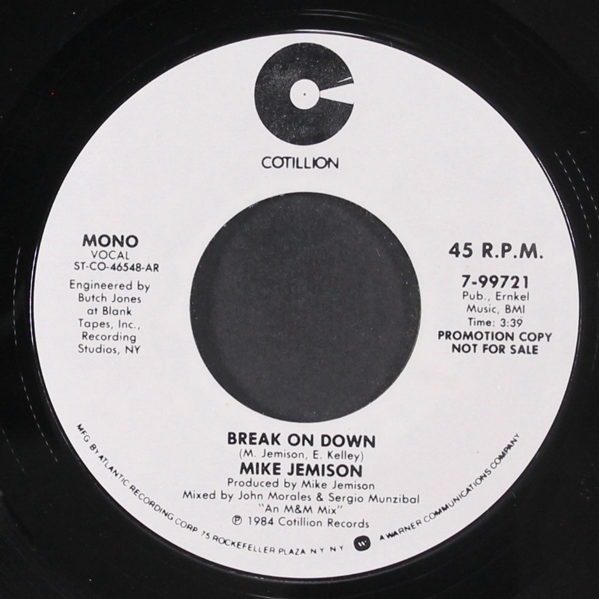 break on down / mono by MIKE JEMISON