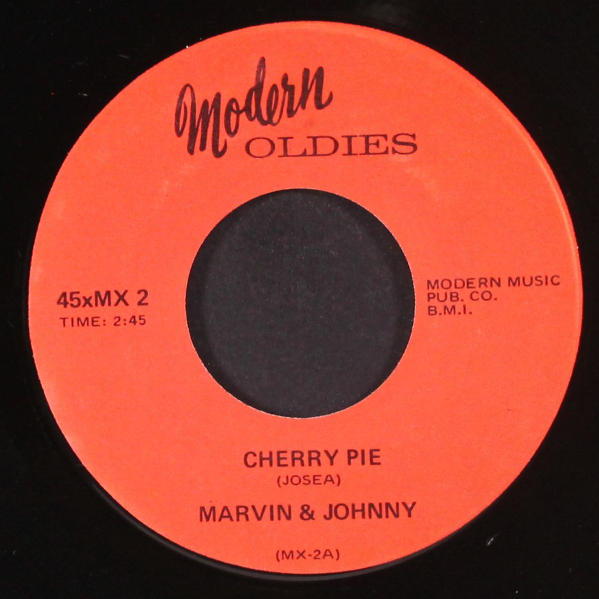 cherry pie / ain't that right by MARVIN & JOHNNY