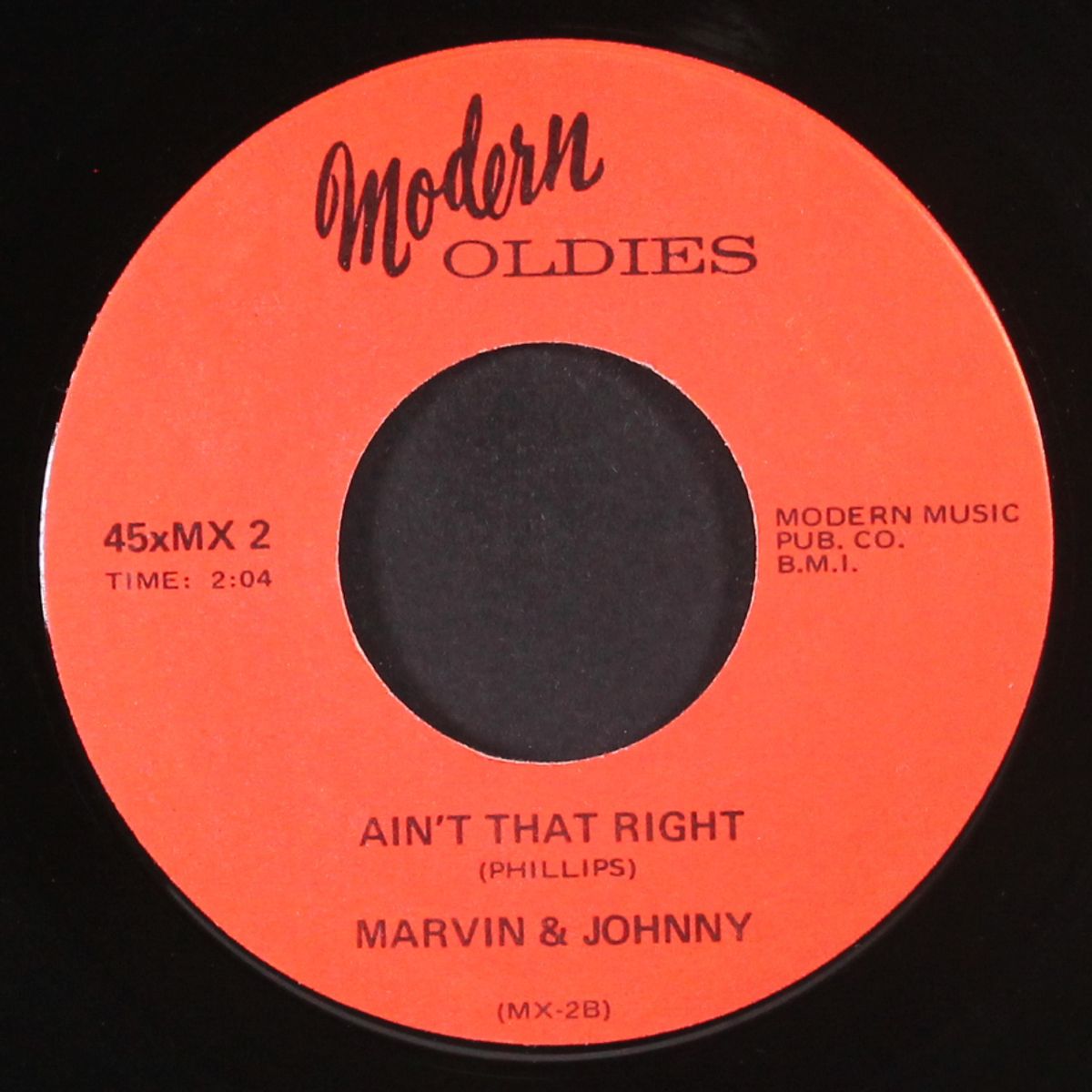 cherry pie / ain't that right by MARVIN & JOHNNY