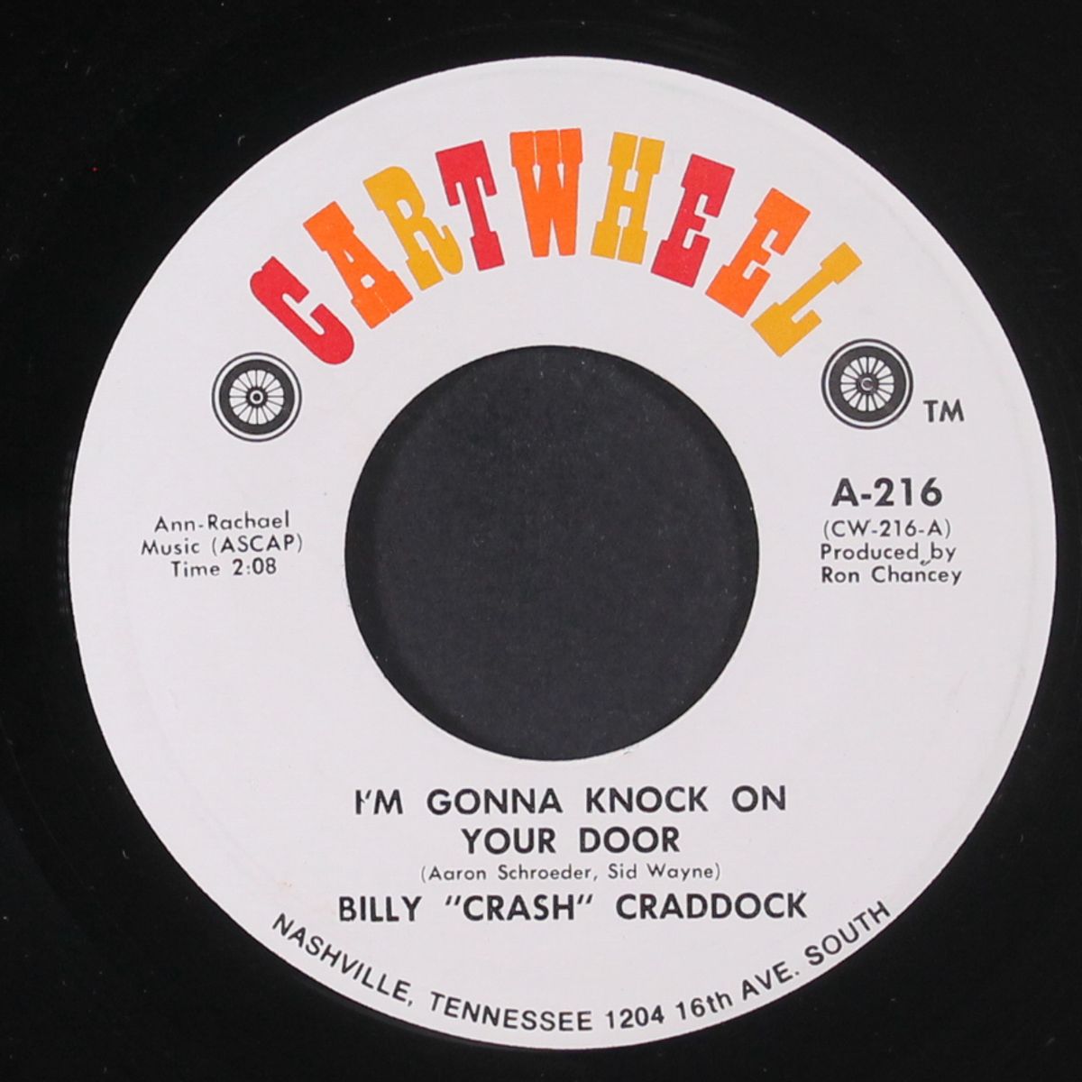 i'm gonna knock on your door by BILLY 'CRASH' CRADDOCK