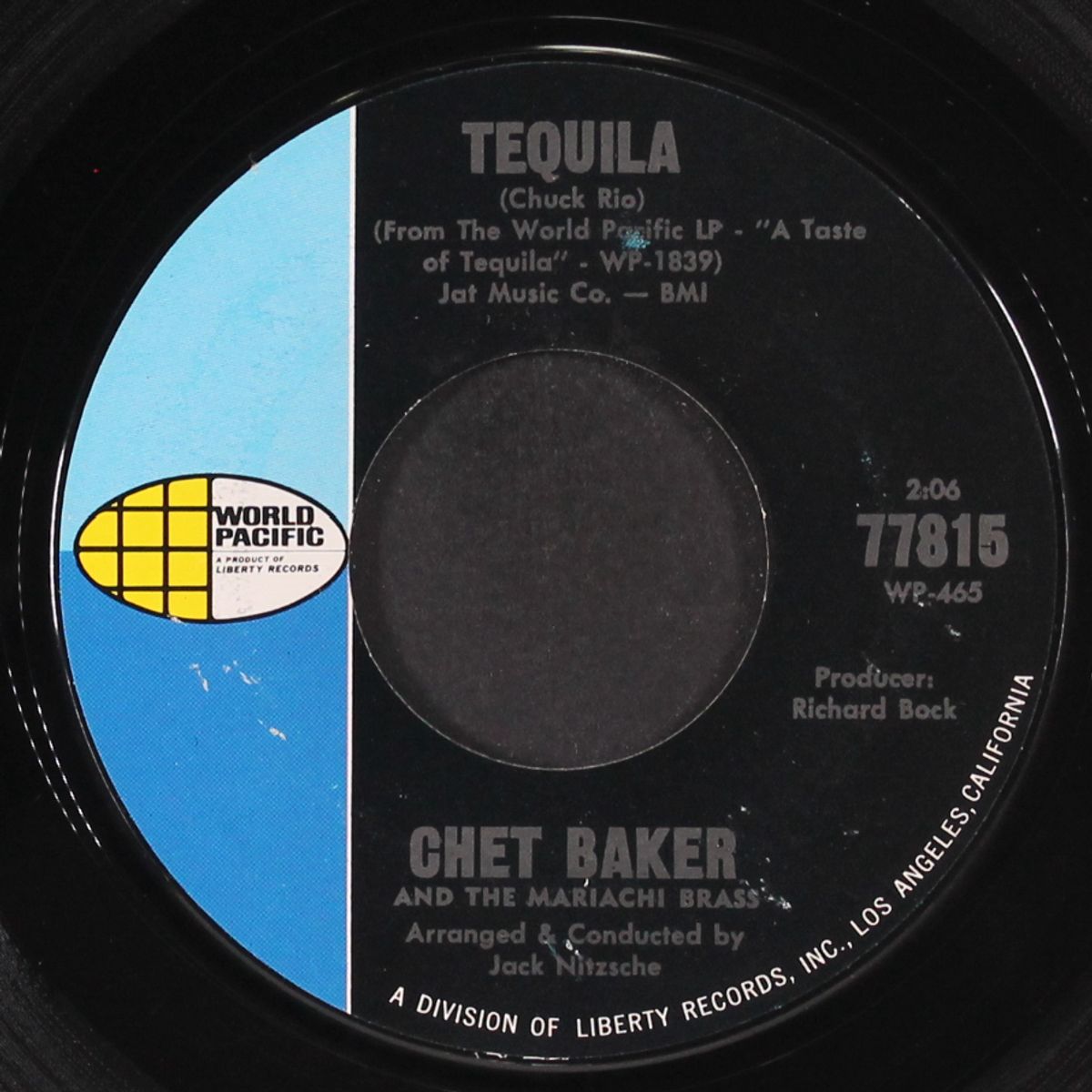 tequila / flowers on the wall by CHET BAKER