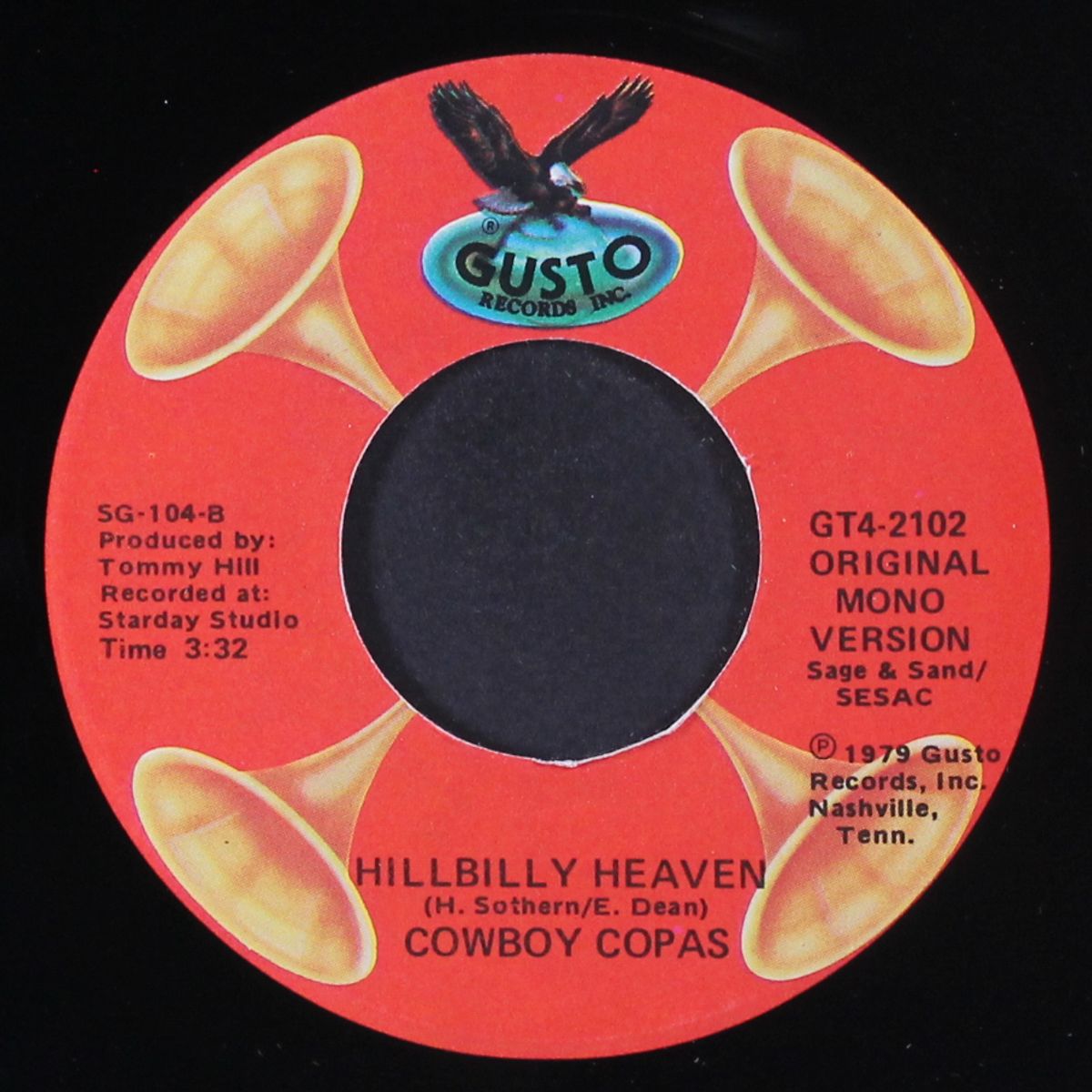 filipino baby / hillbilly heaven by COWBOY COPAS