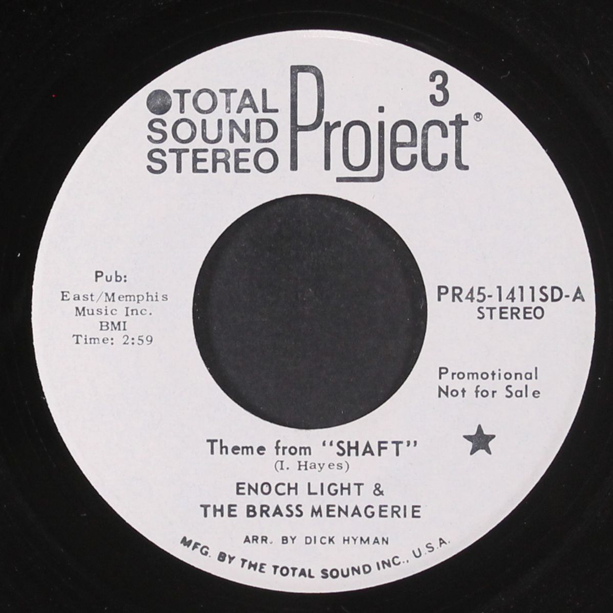 theme from shaft by ENOCH LIGHT