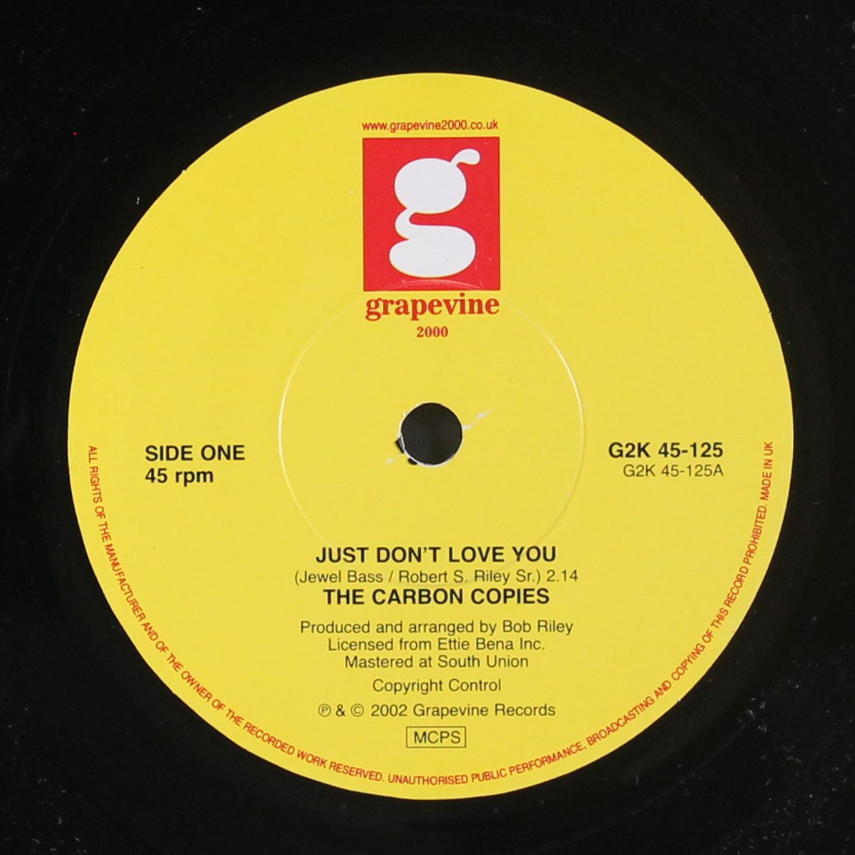 just don't love you / baby i'm coming home by CARBON COPIES