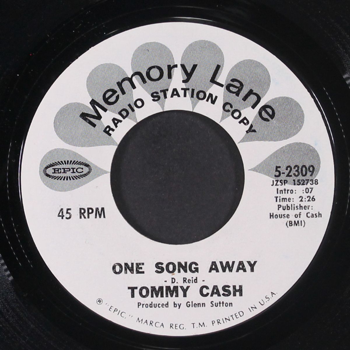 rise and shine / one song away by TOMMY CASH