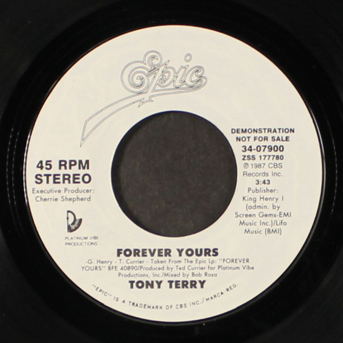 forever yours by TONY TERRY