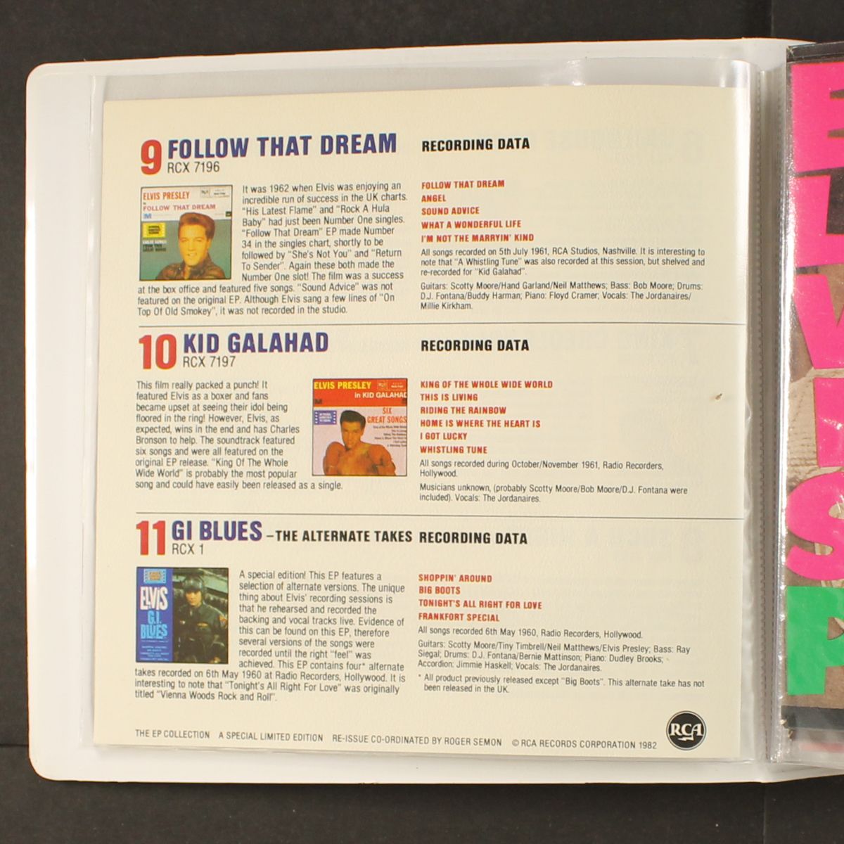 the e.p. collection by ELVIS PRESLEY