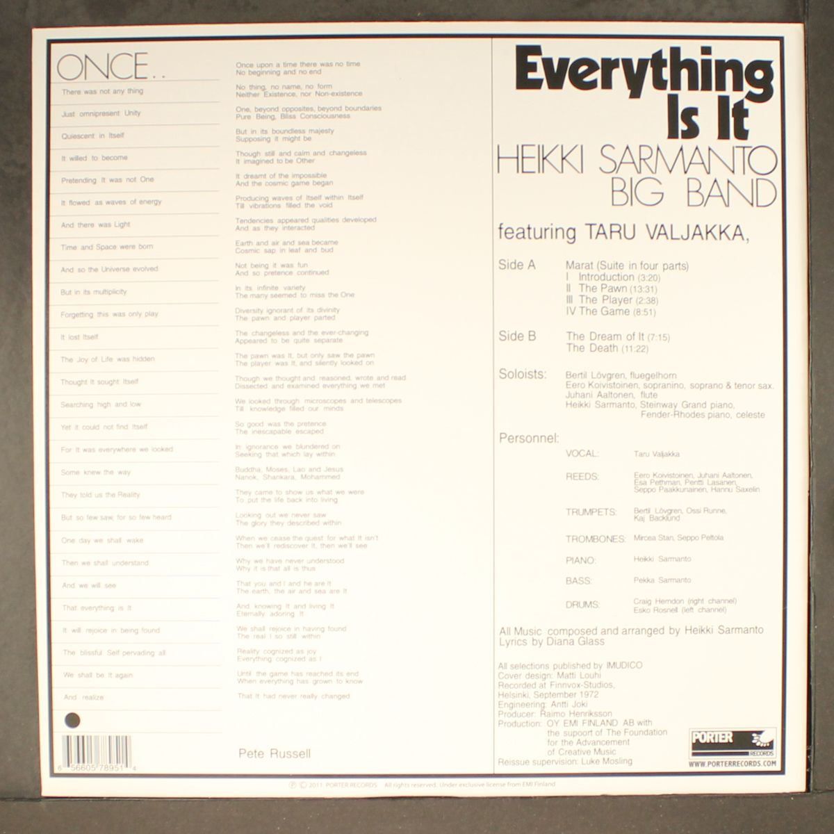 everything is it by HEIKKI SARMANTO BIG BAND