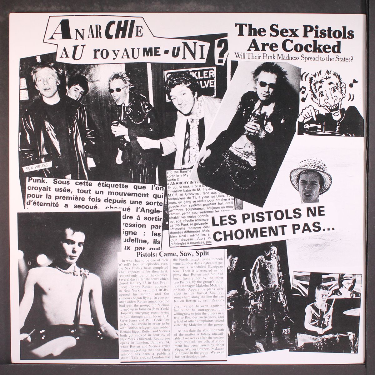 indecent exposure by SEX PISTOLS