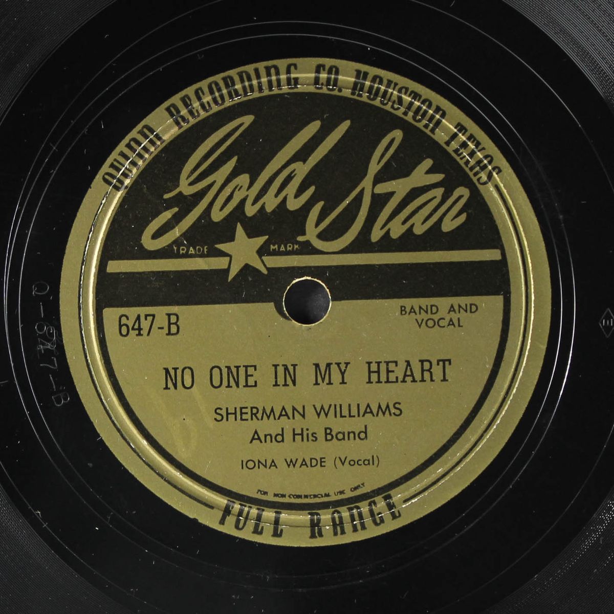 why don't you tell me so / no on in my heart by SHERMAN WILLIAMS