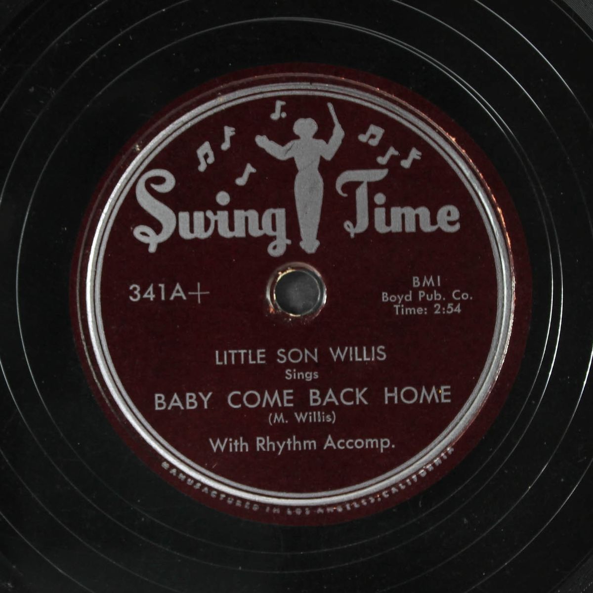 baby come back home / roll me over slow by LITTLE SON WILLIS