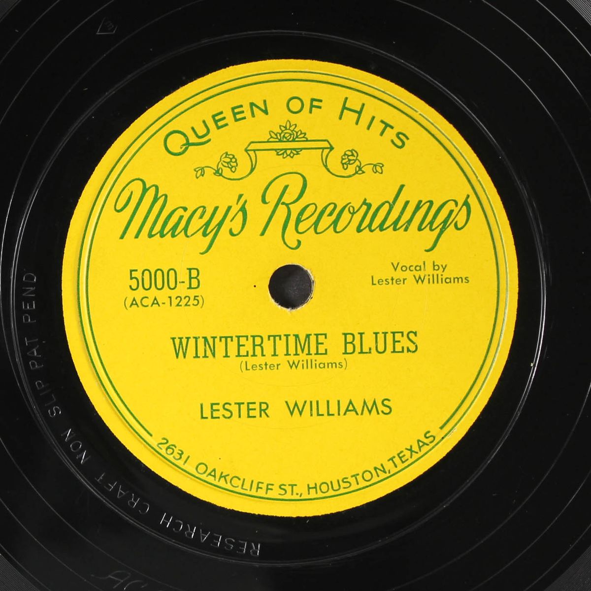 i'm so happy i could jump and shout / wintertime blues by LESTER WILLIAMS