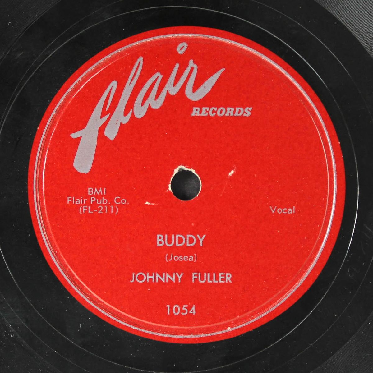buddy / hard times by JOHNNY FULLER