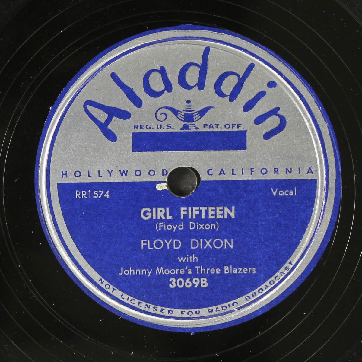 walkin' and talkin' blues / girl fifteen by FLOYD DIXON