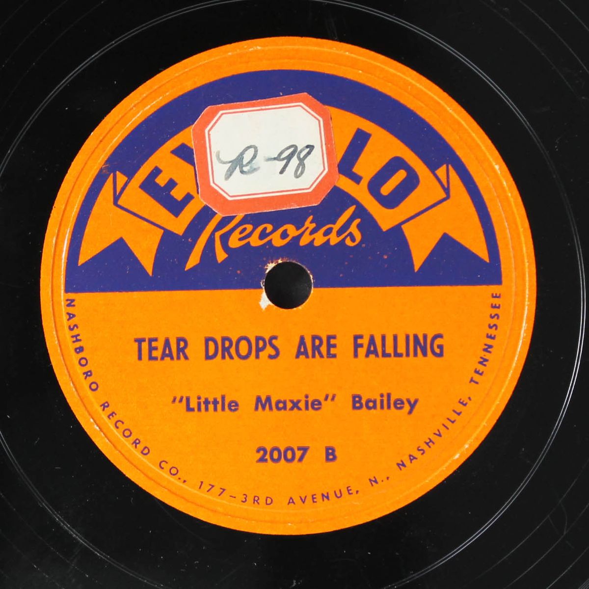 brown skin woman blues / tear drops are falling by LITTLE MAXIE BAILEY