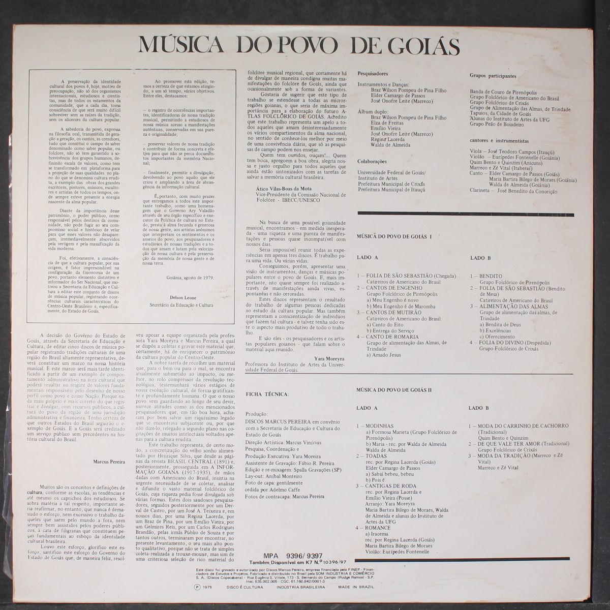 musica do povo de goias by VARIOUS