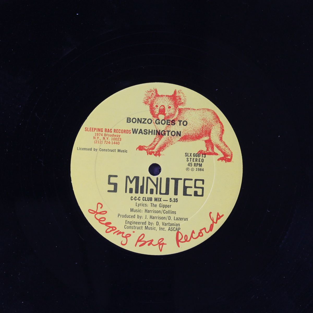 5 minutes by BONZO GOES TO WASHINGTON