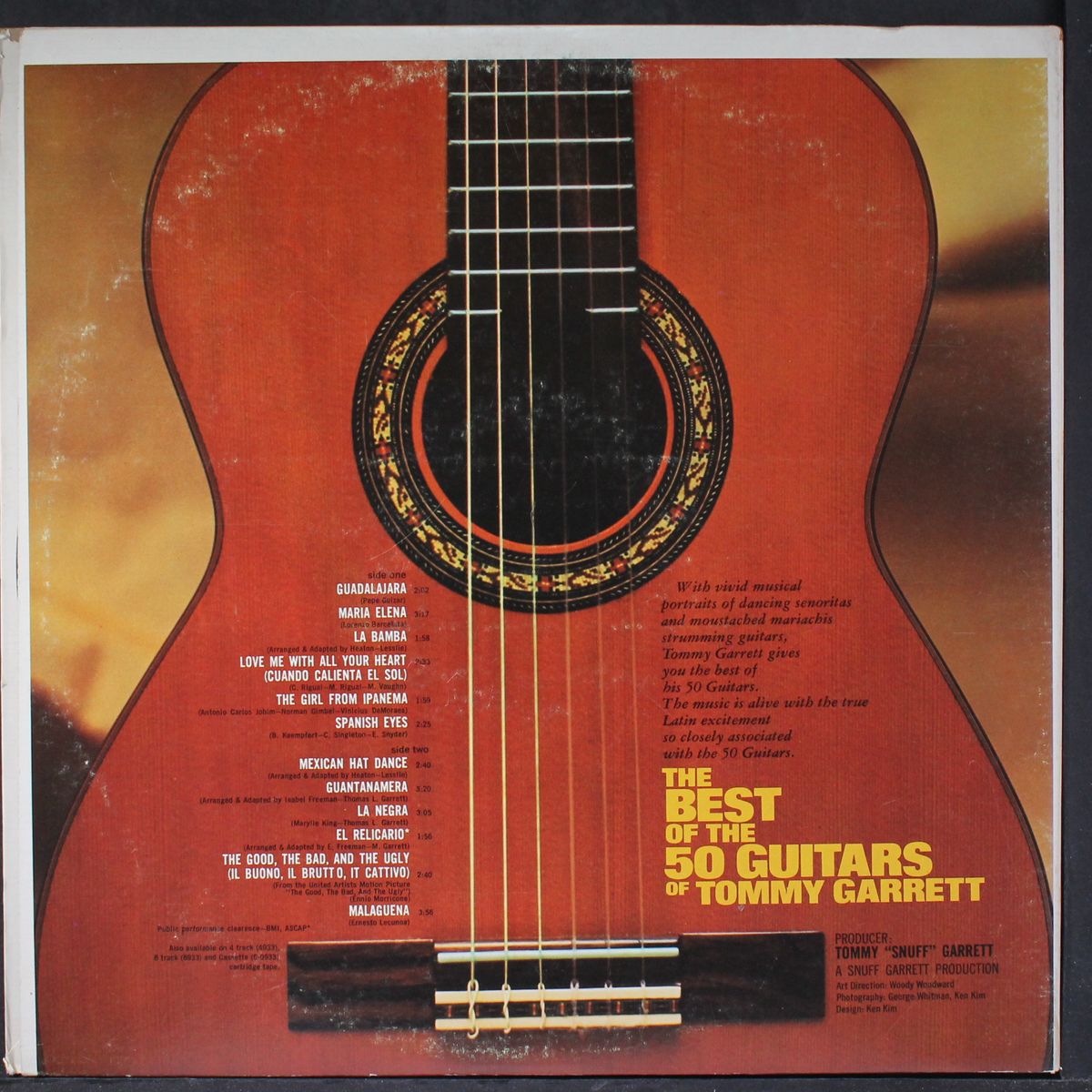 best of by 50 GUITARS OF TOMMY GARRETT
