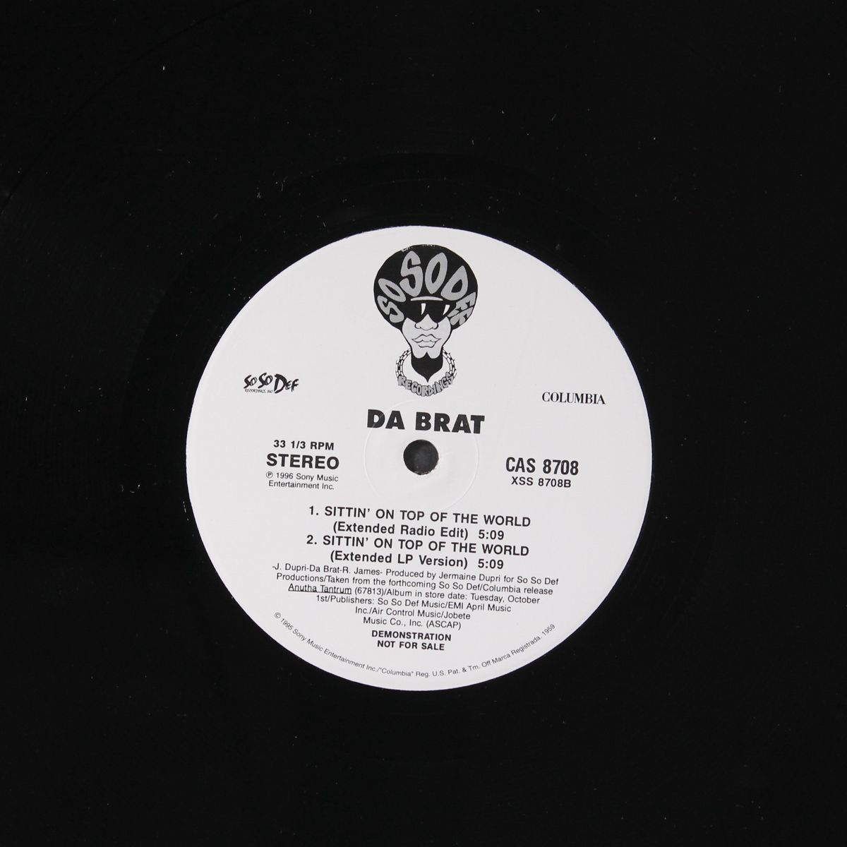 sittin' on top of the world / instro by DA BRAT