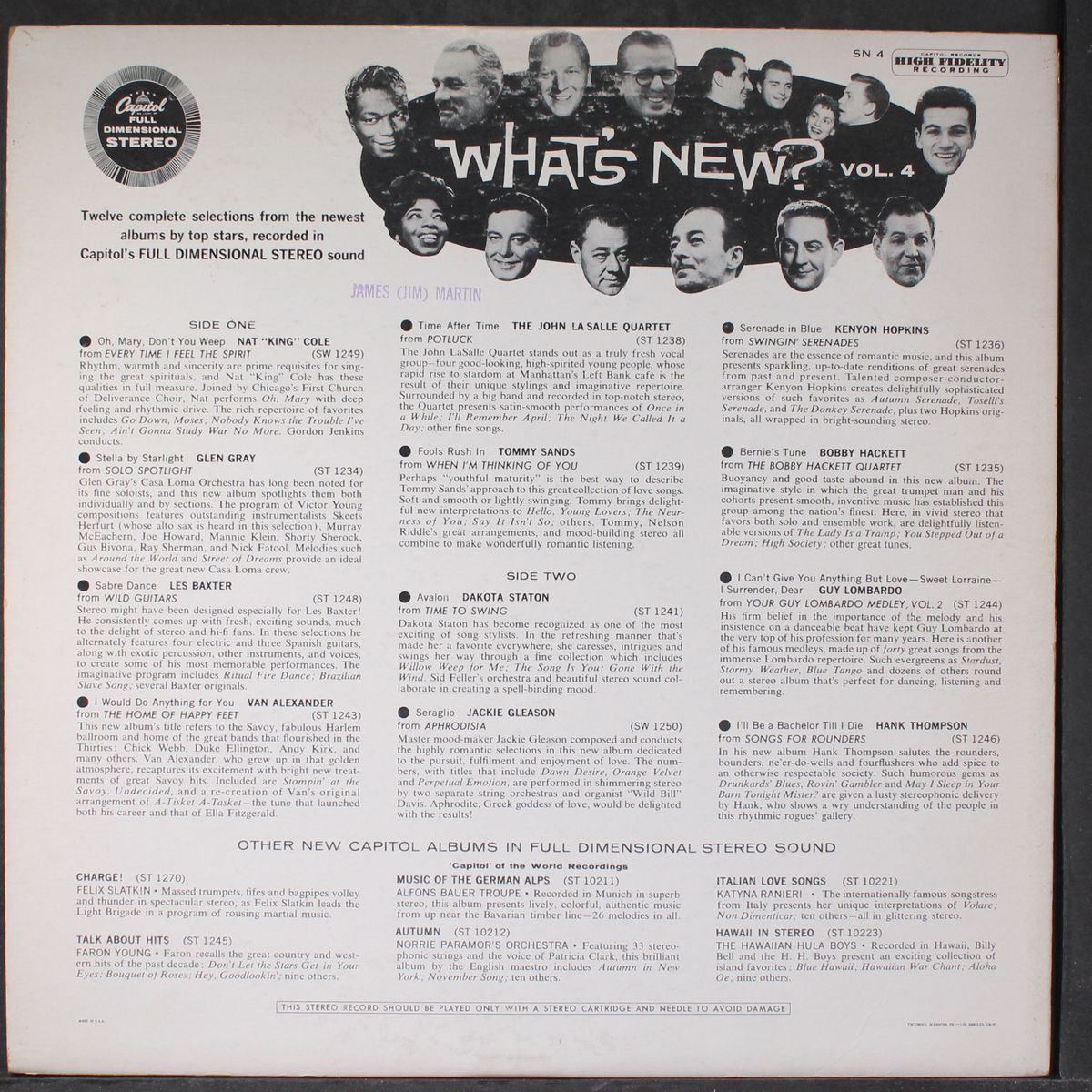 what's new on capitol, vol. 4 by VARIOUS
