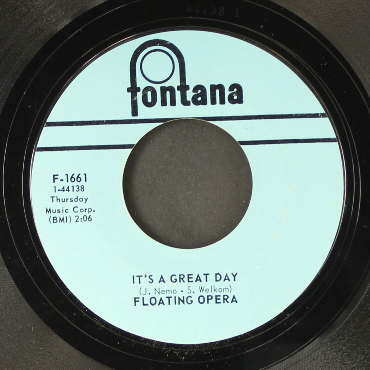 gotta find a new baby / it's a great day by FLOATING OPERA