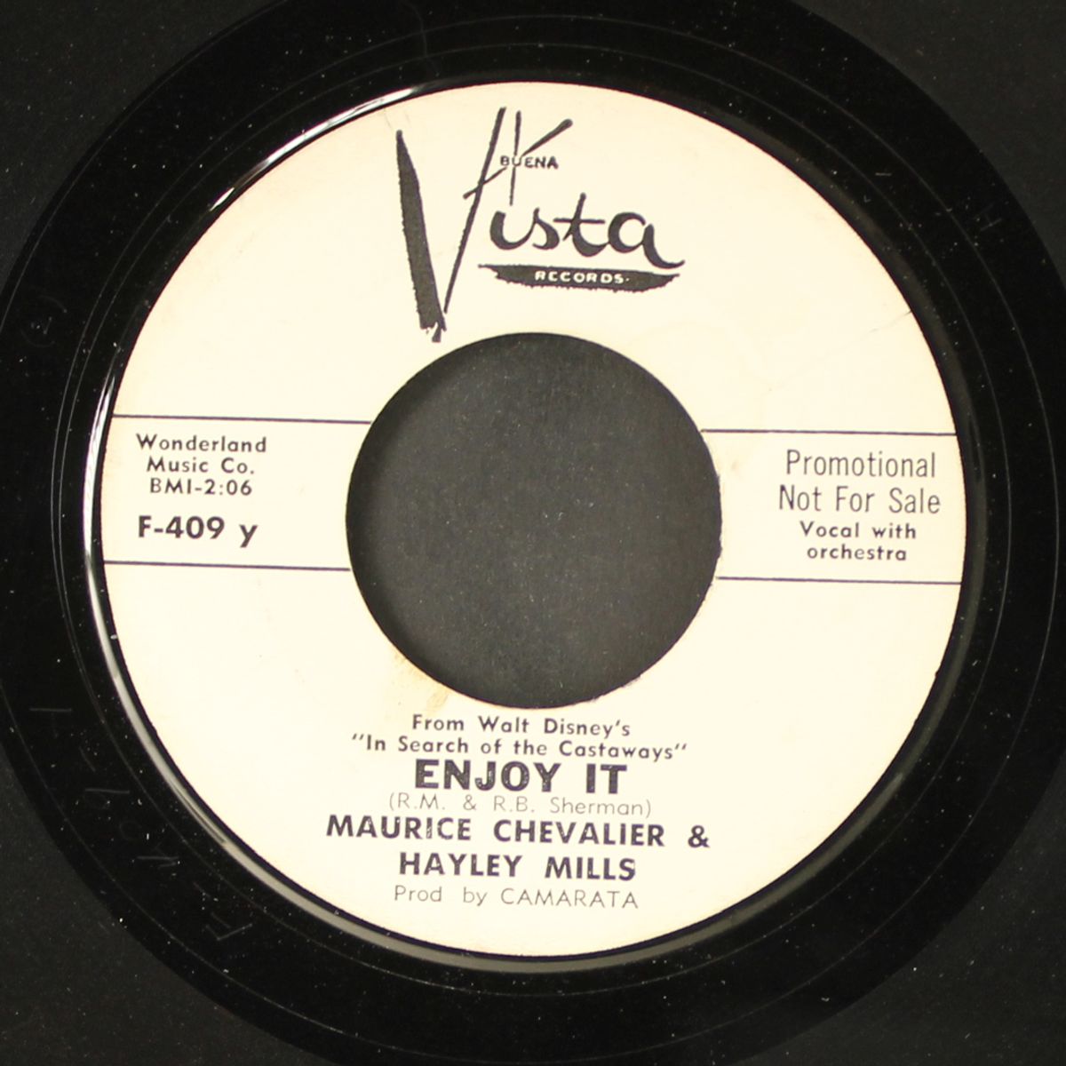 enjoy it by MAURICE CHEVALIER & HAYLEY MILLS