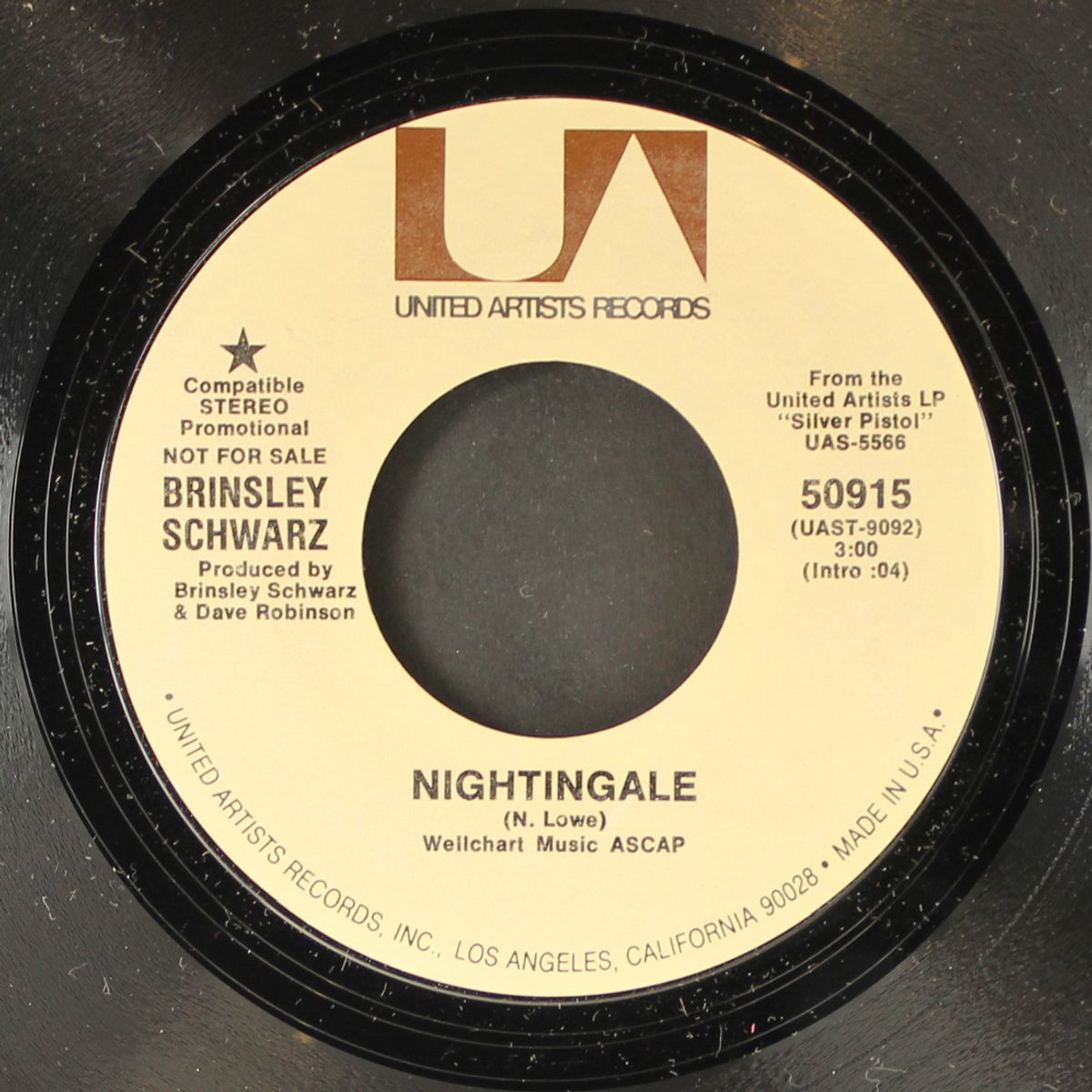 silver pistol / nightingale by BRINSLEY SCHWARZ