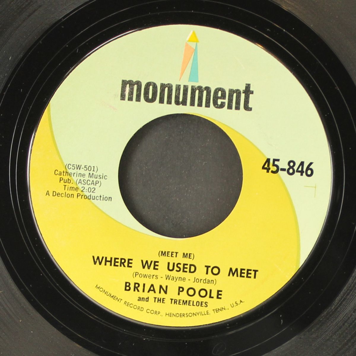 someone, someone / where we used to meet by BRIAN POOLE & TREMELOES