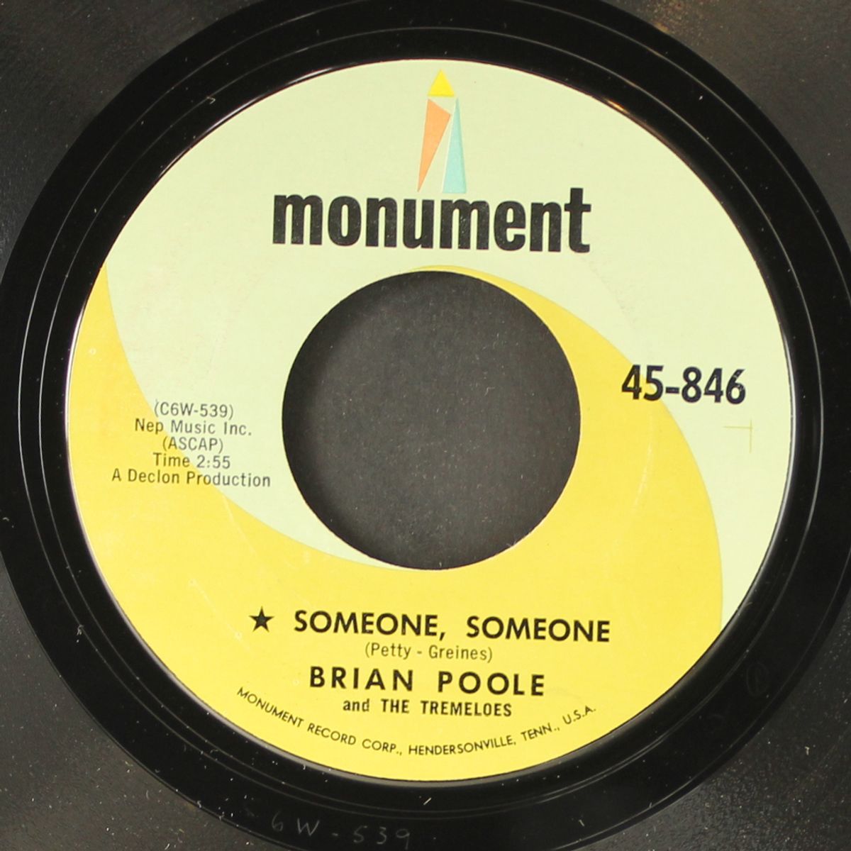 someone, someone / where we used to meet by BRIAN POOLE & TREMELOES