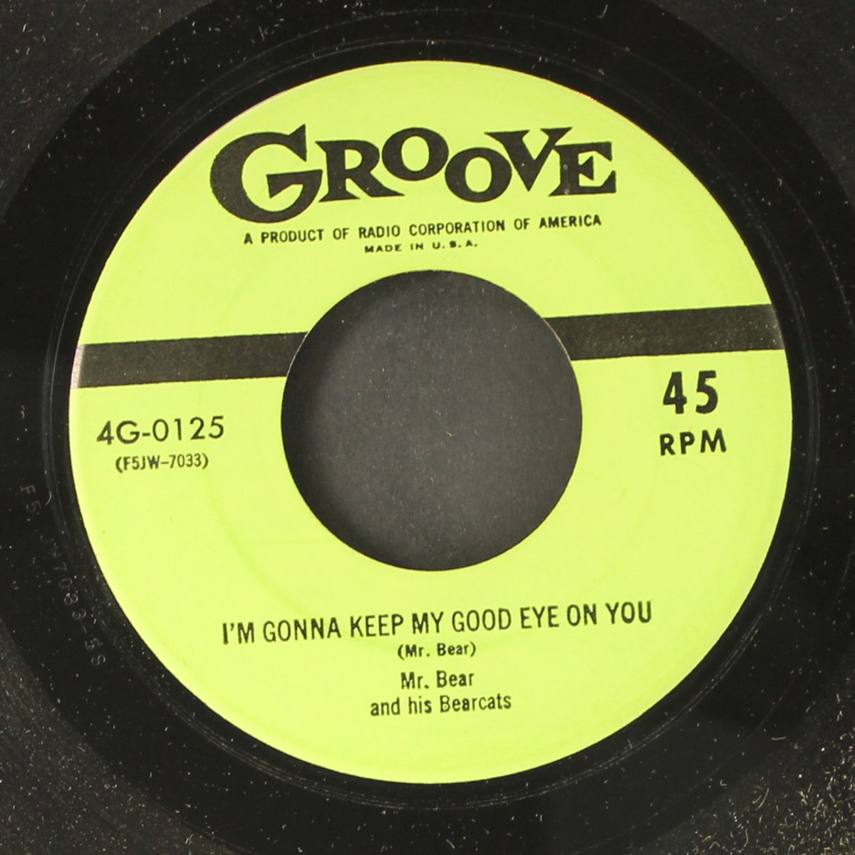how come / i'm gonna keep my good eye on you by MR. BEAR & BEARCATS