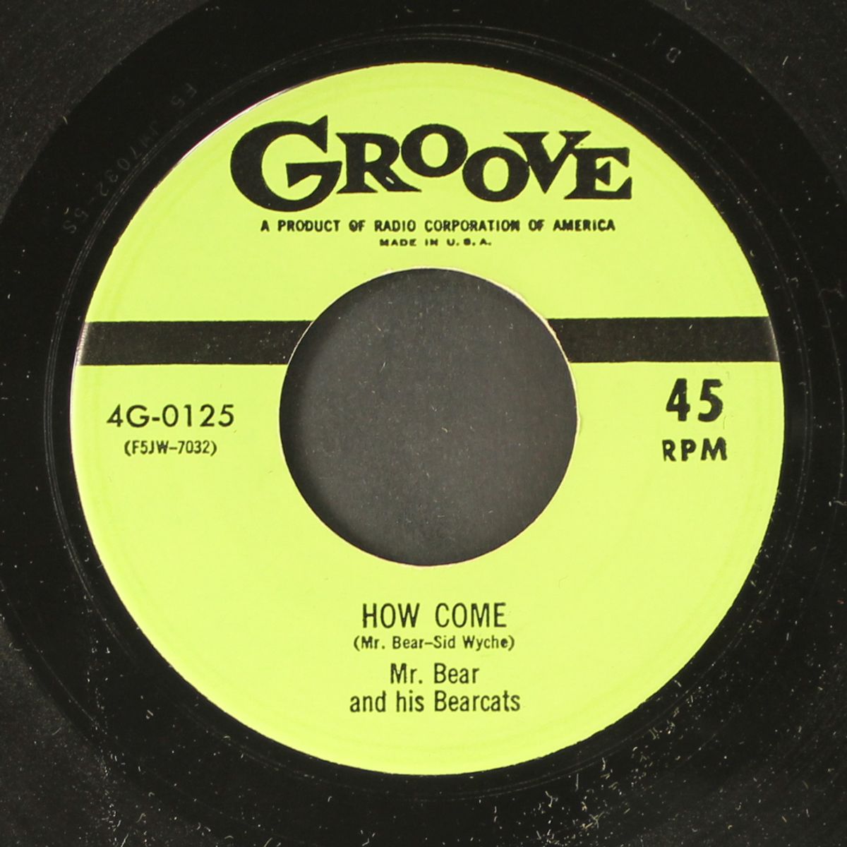 how come / i'm gonna keep my good eye on you by MR. BEAR & BEARCATS