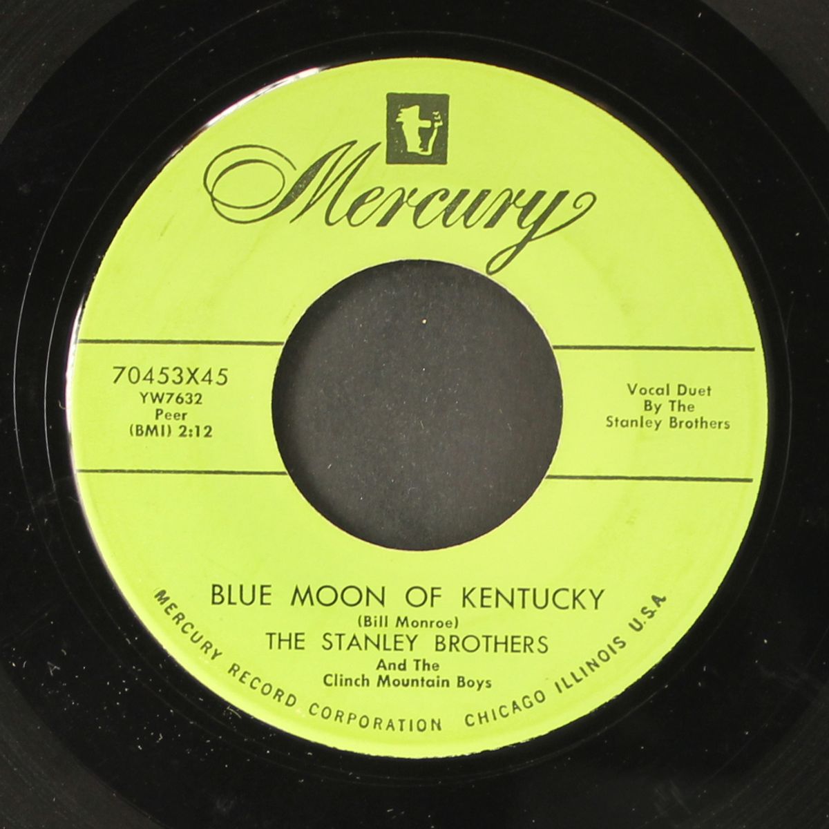 blue moon of kentucky / i just got wise by STANLEY BROTHERS