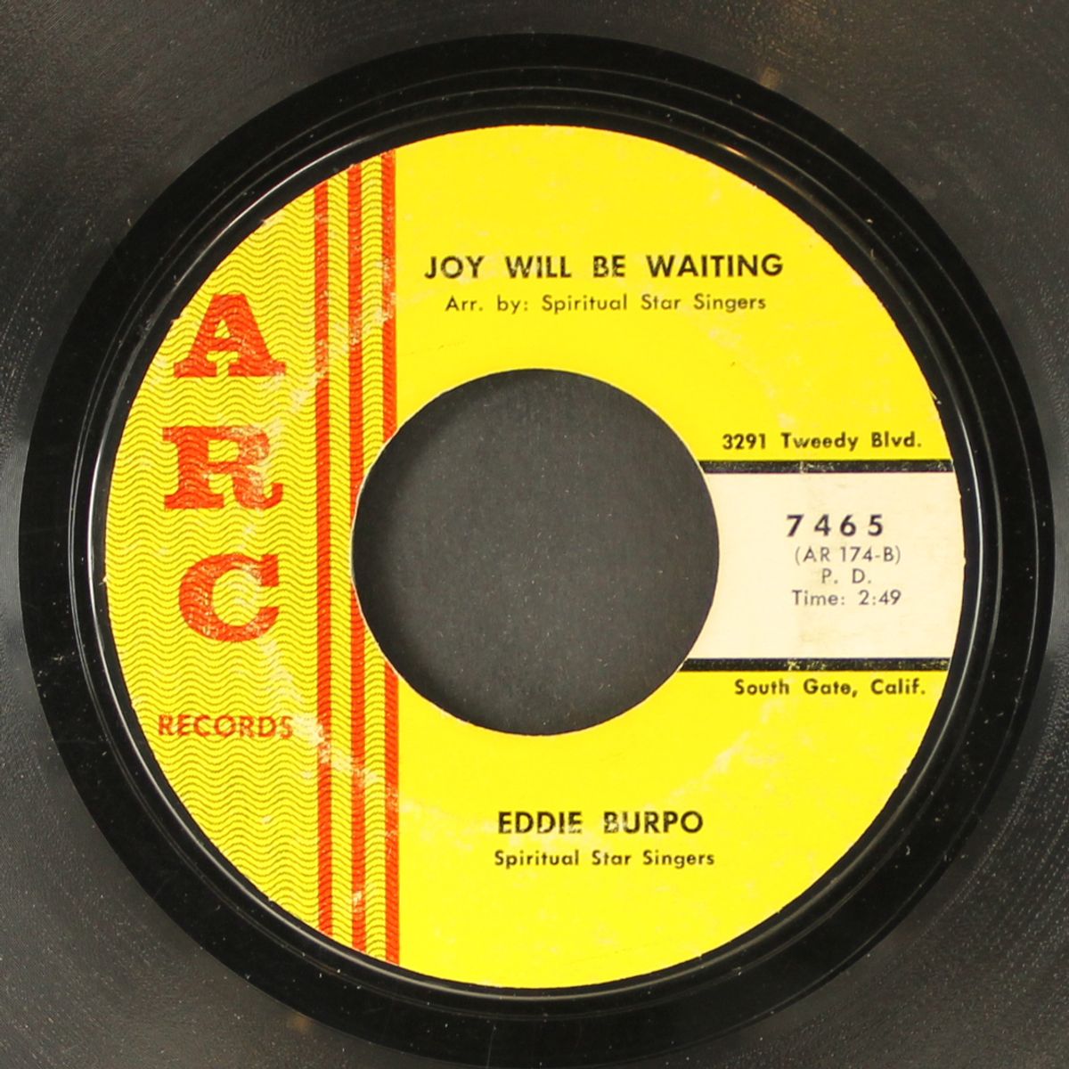 i'll see jesus too / joy will be waiting by SPIRITUAL STAR SINGERS