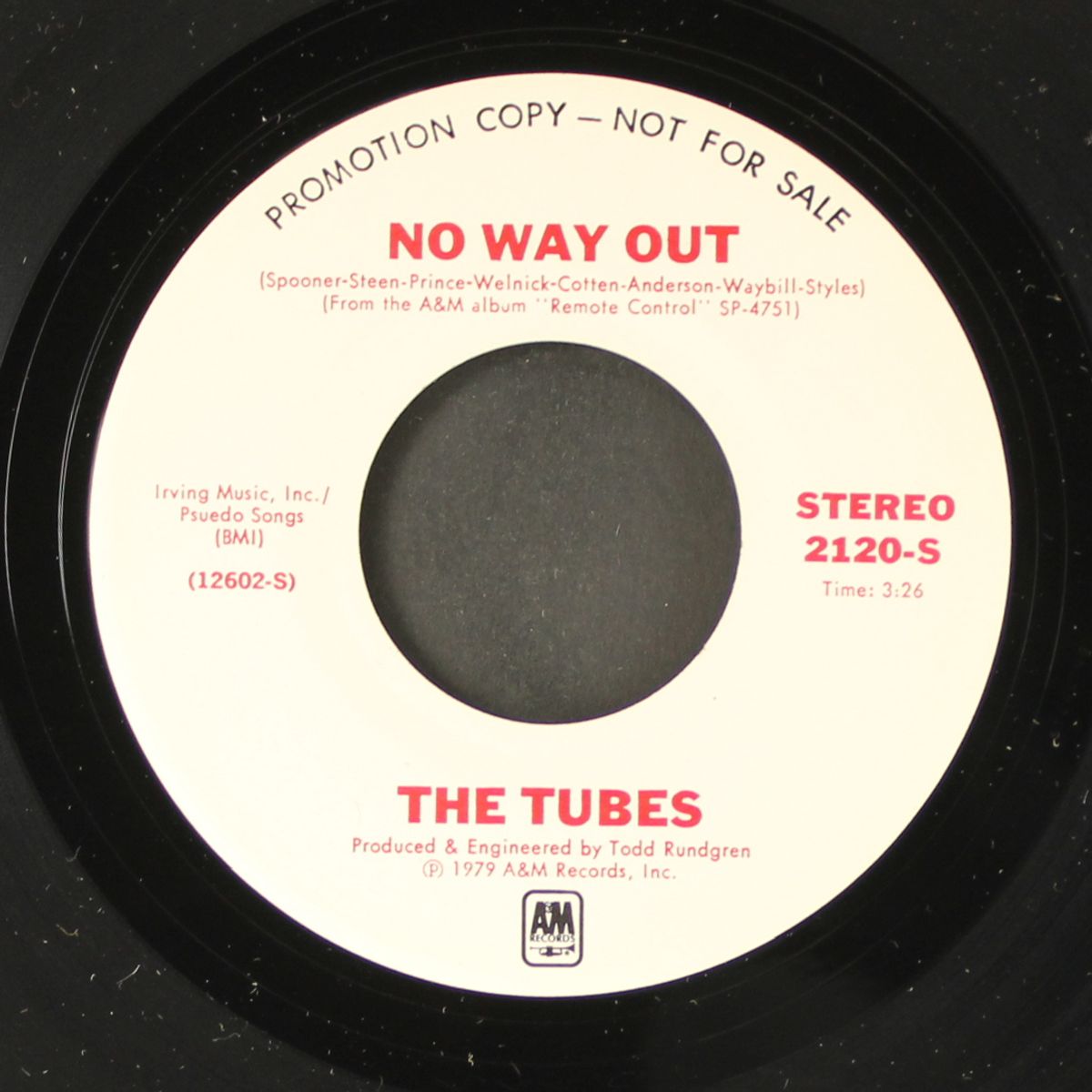 prime time / no way out by TUBES