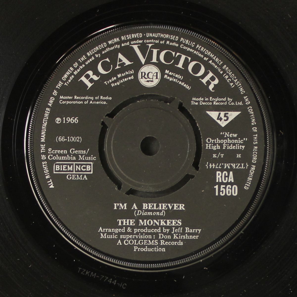 i'm a believer / stepping stone by MONKEES