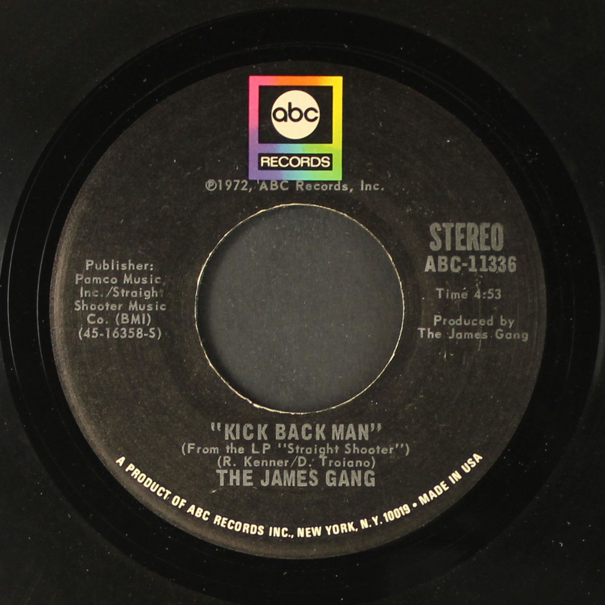 had enough / kick back man by JAMES GANG