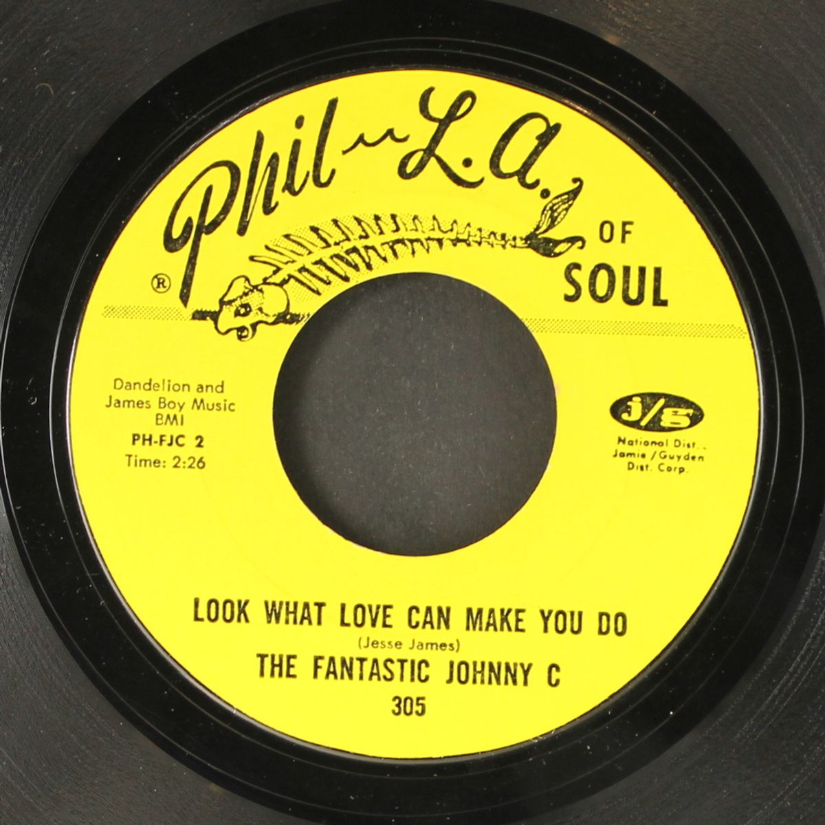 boogaloo down broadway / look what love can make you do by FANTASTIC JOHNNY C