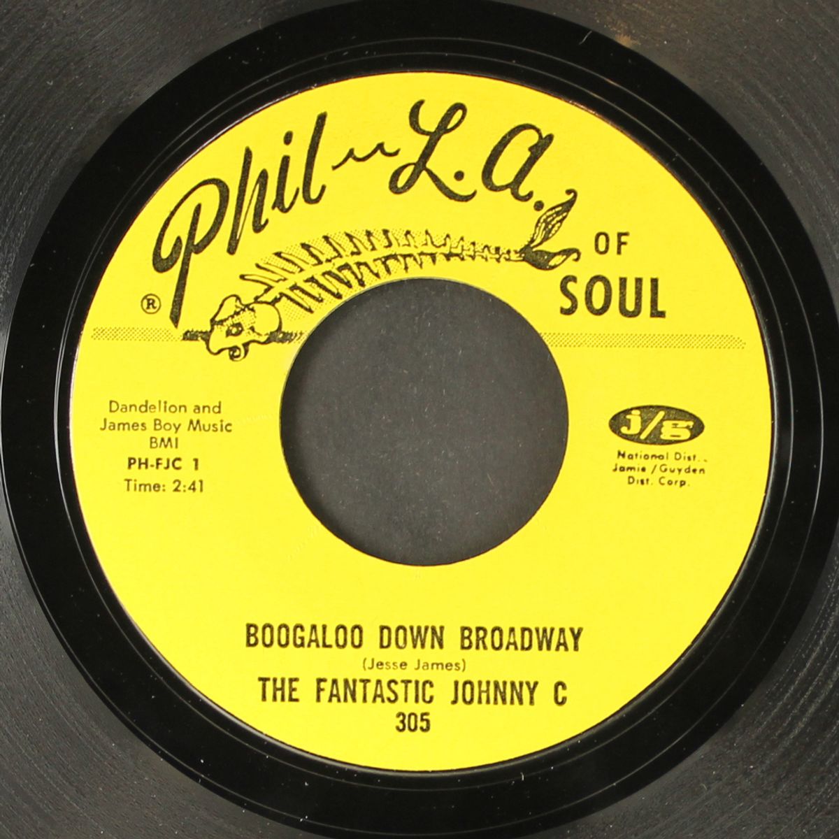 boogaloo down broadway / look what love can make you do by FANTASTIC JOHNNY C