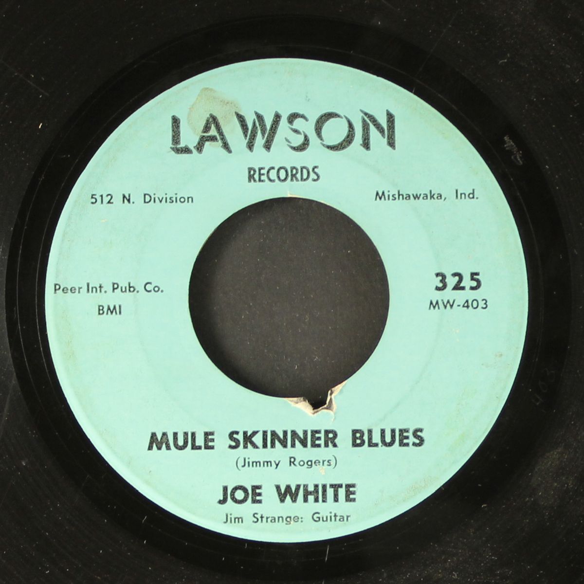 still waiting / mule skinner blues by JOE WHITE