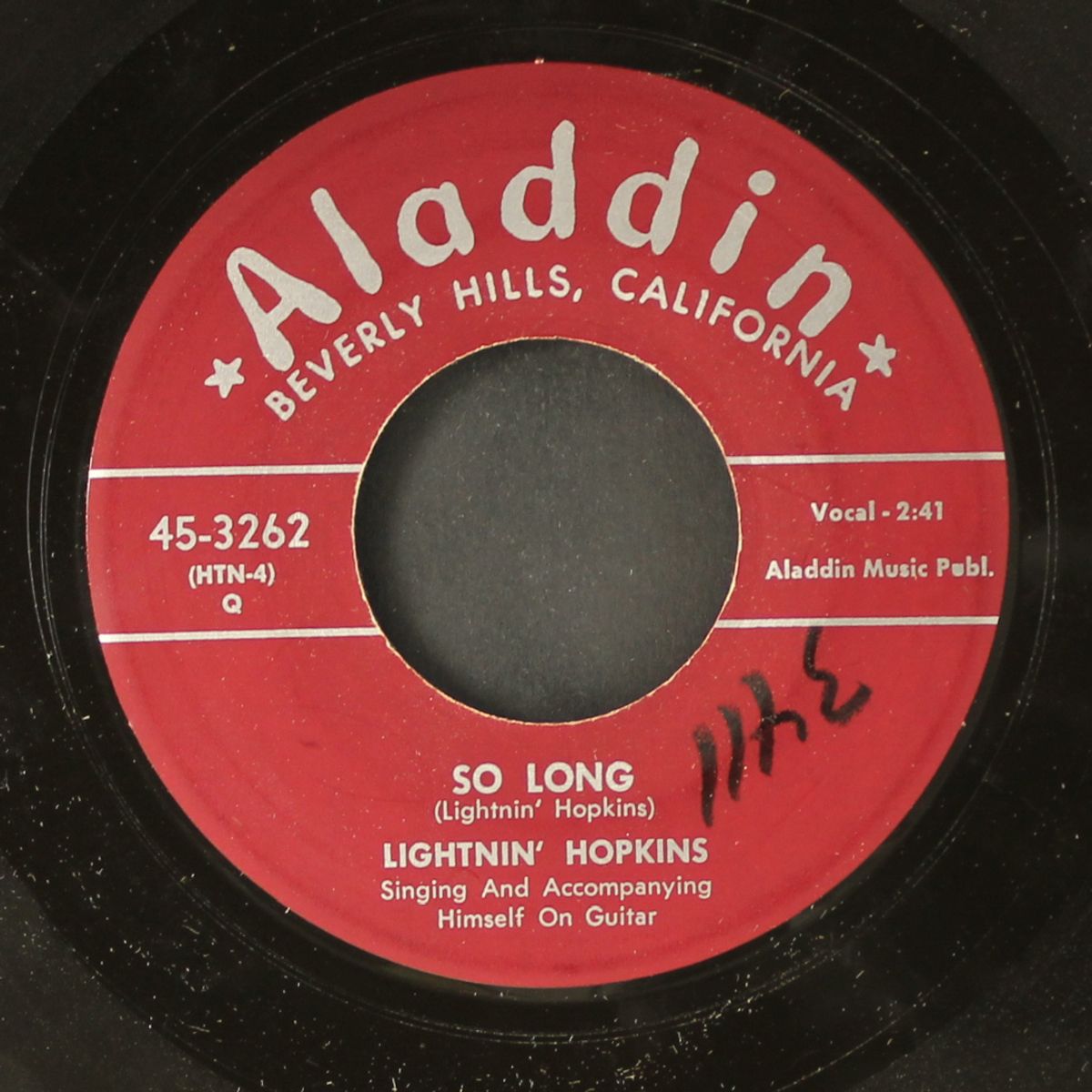 so long / my california by LIGHTNIN' HOPKINS