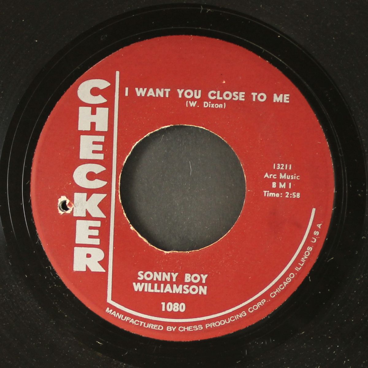 my younger days / i want you close to me by SONNY BOY WILLIAMSON