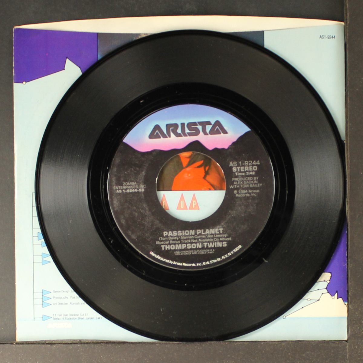 you take me up / passion planet by THOMPSON TWINS