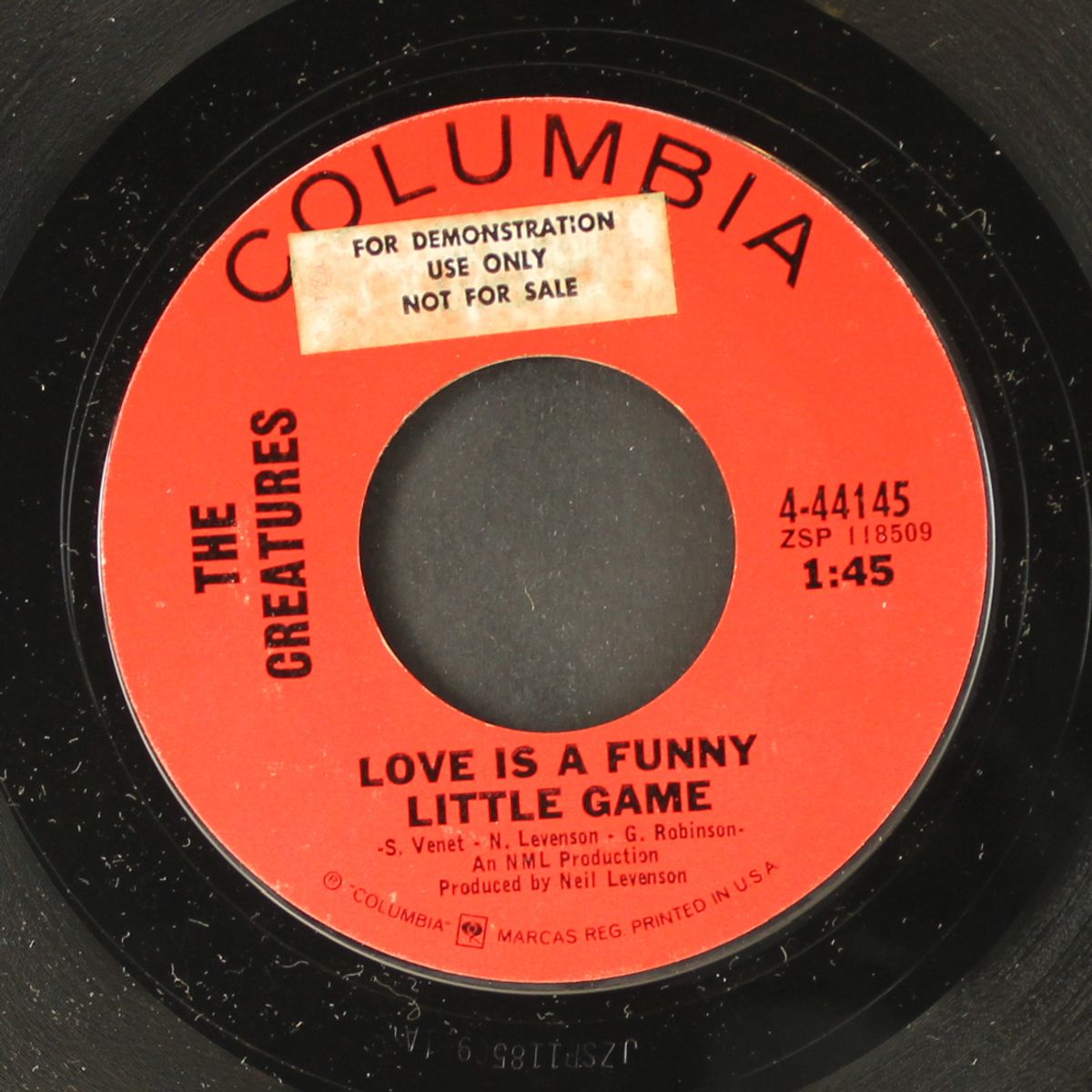 love is a funny little game / hurtin' all over by CREATURES