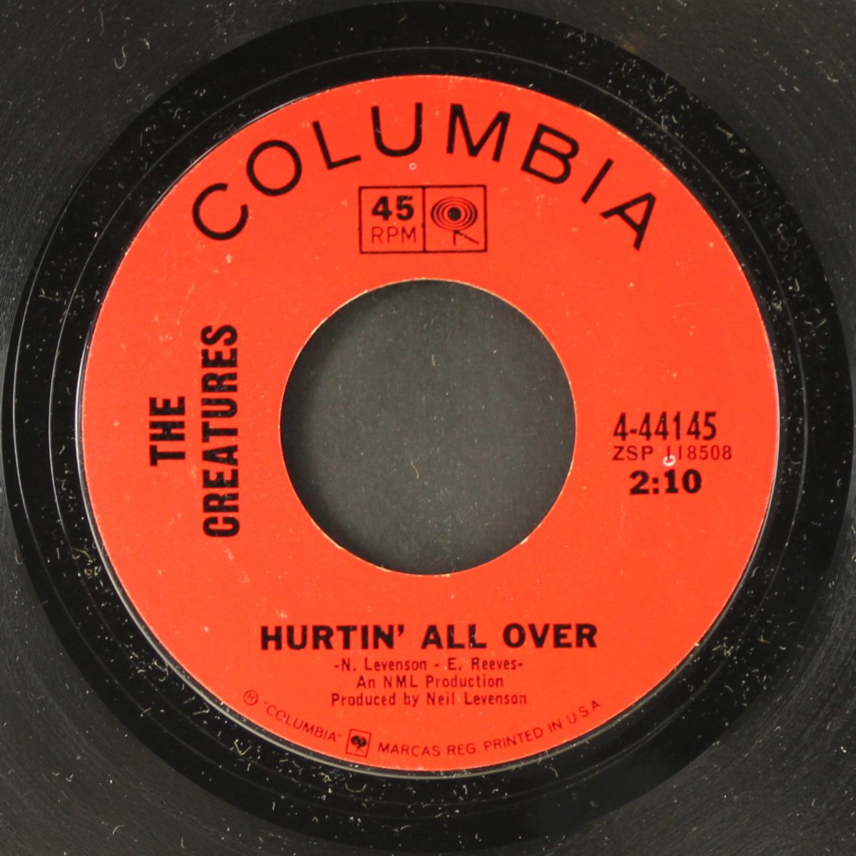 love is a funny little game / hurtin' all over by CREATURES