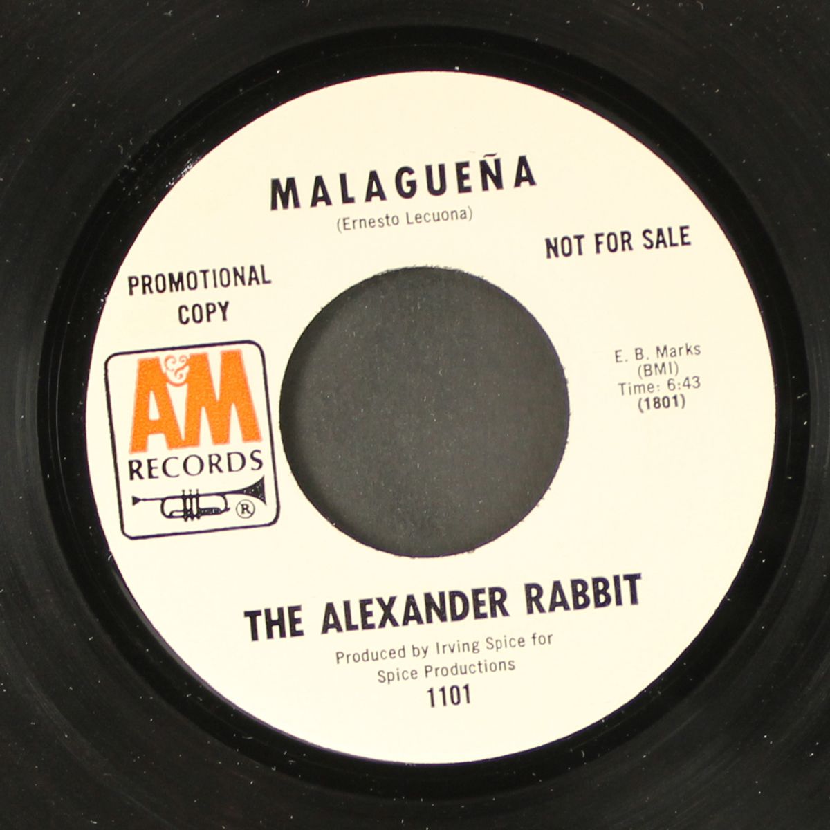 malaguena / i didn't even thank her by ALEXANDER RABBIT