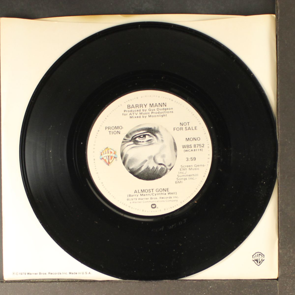 almost gone / mono by BARRY MANN