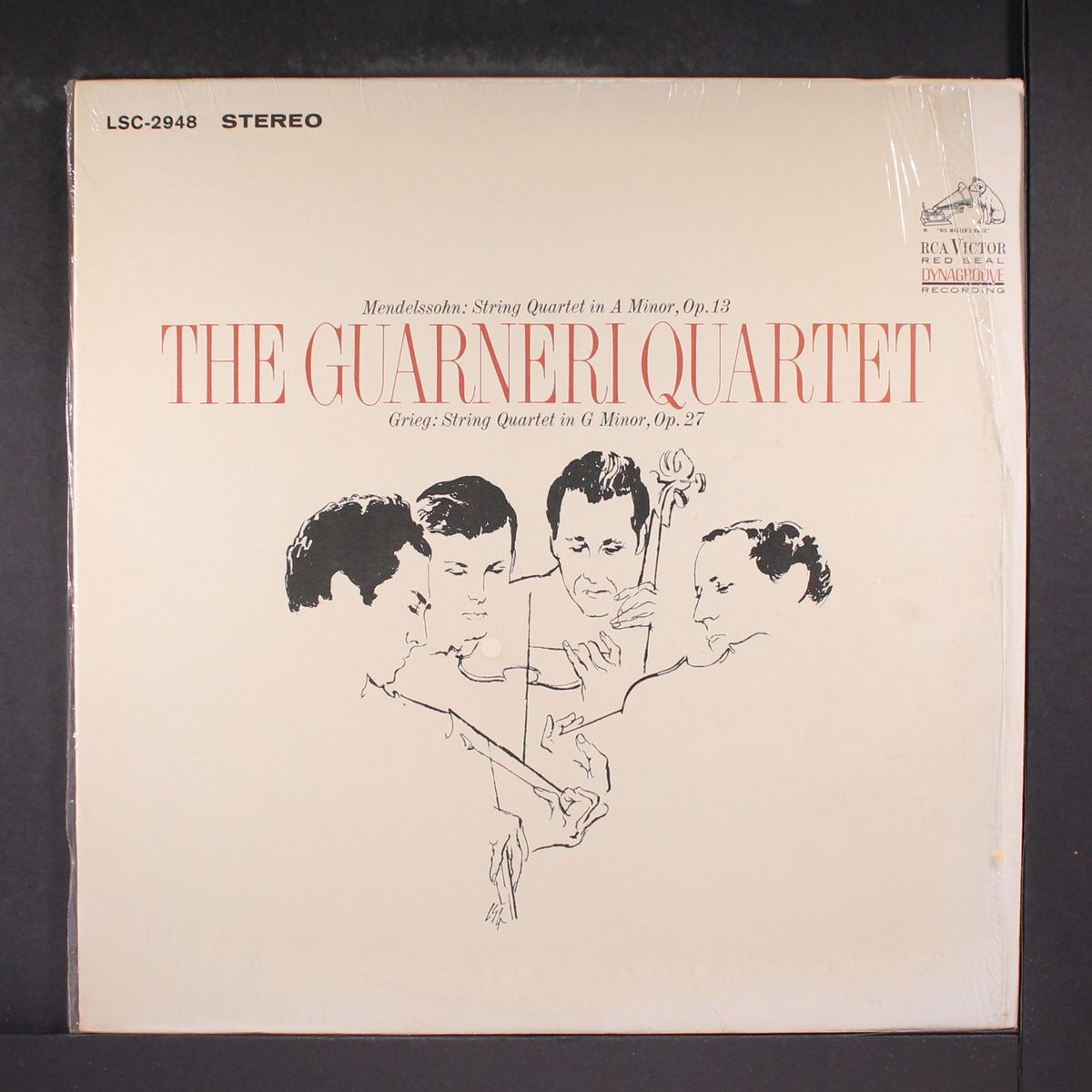 mendelssohn / grieg: string quartets by GUARNERI QUARTET