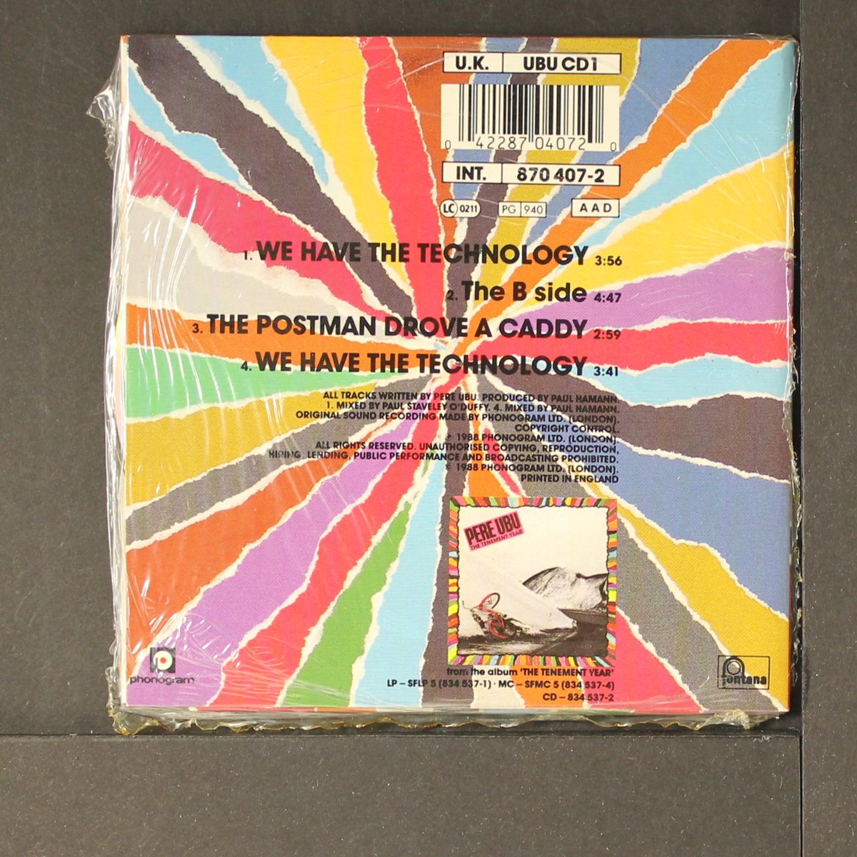 we have the technology by PERE UBU