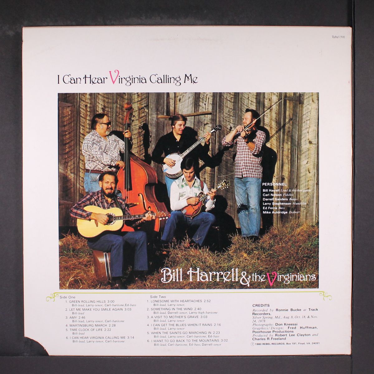 i can hear virginia calling by BILL HARRELL & VIRGINIANS