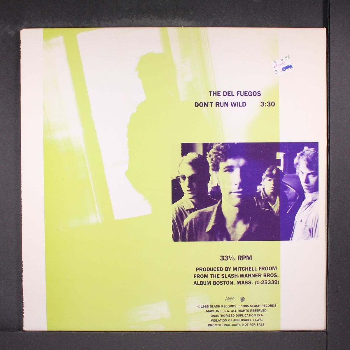 don't run wild / same by DEL FUEGOS